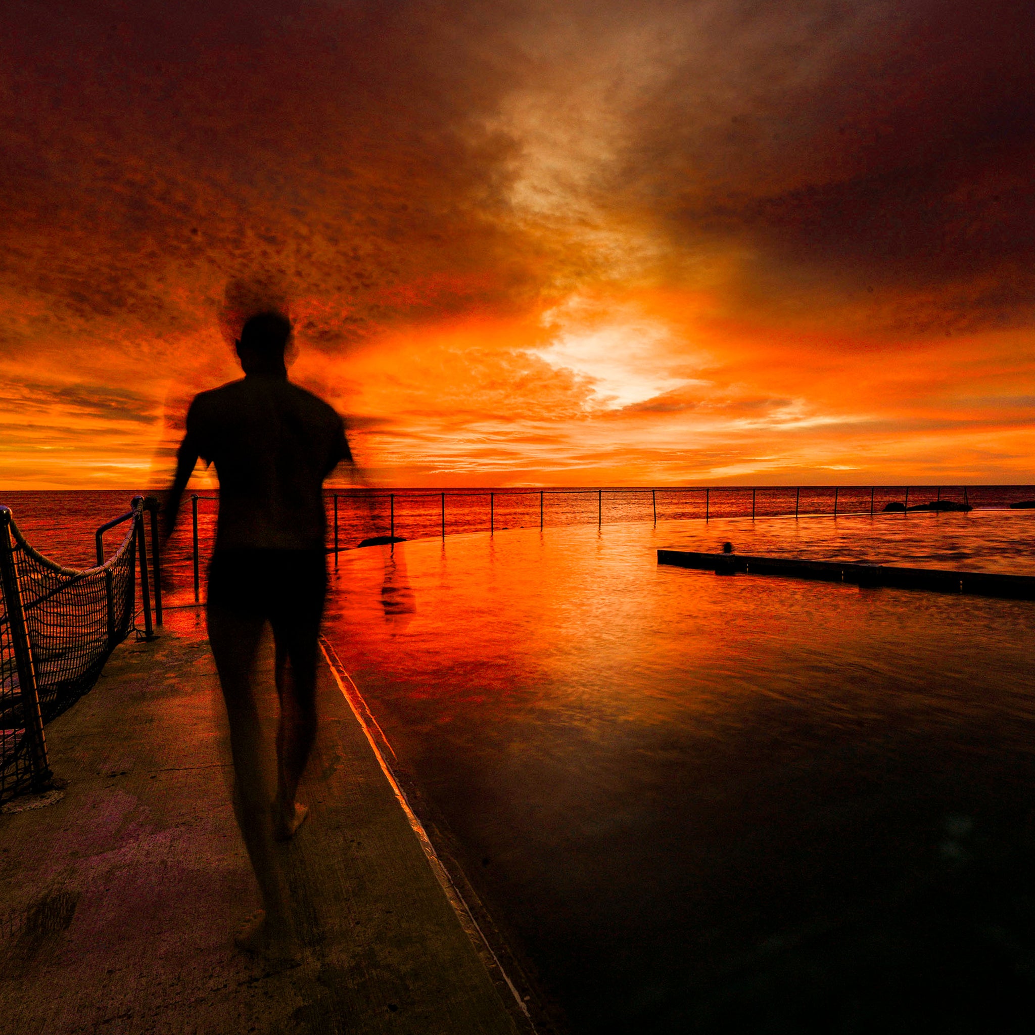 The Ghost at Bronte Pool
