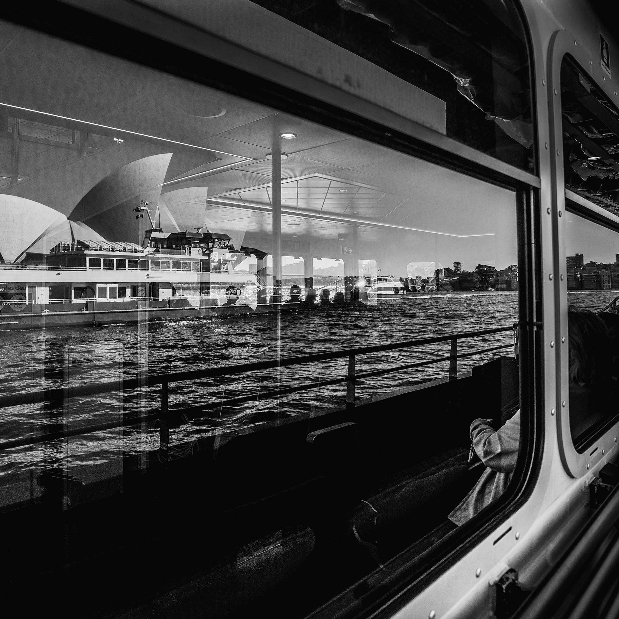 Opera House Ferry Refelction