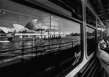 Opera House Ferry Refelction