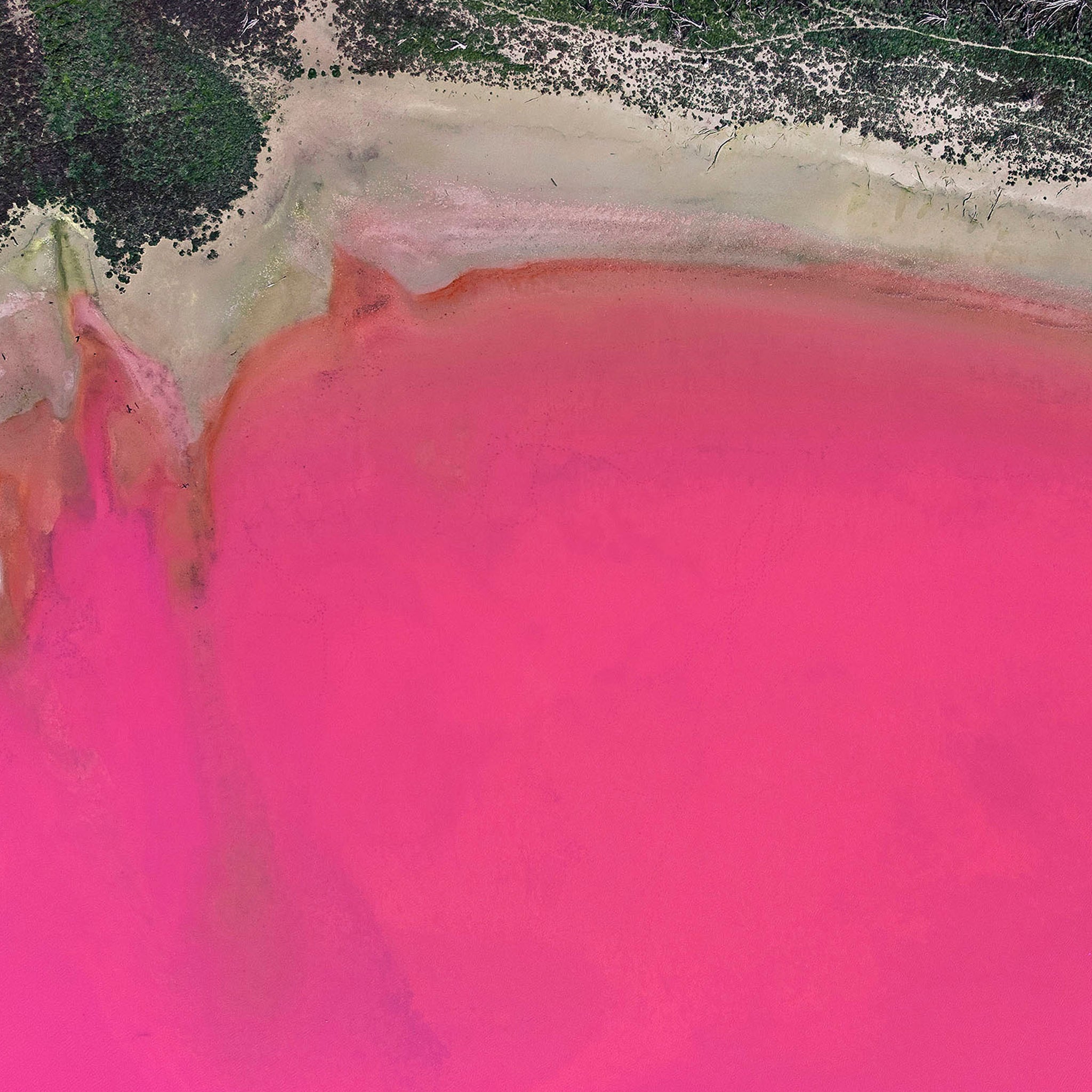 Dimboola Lake from above