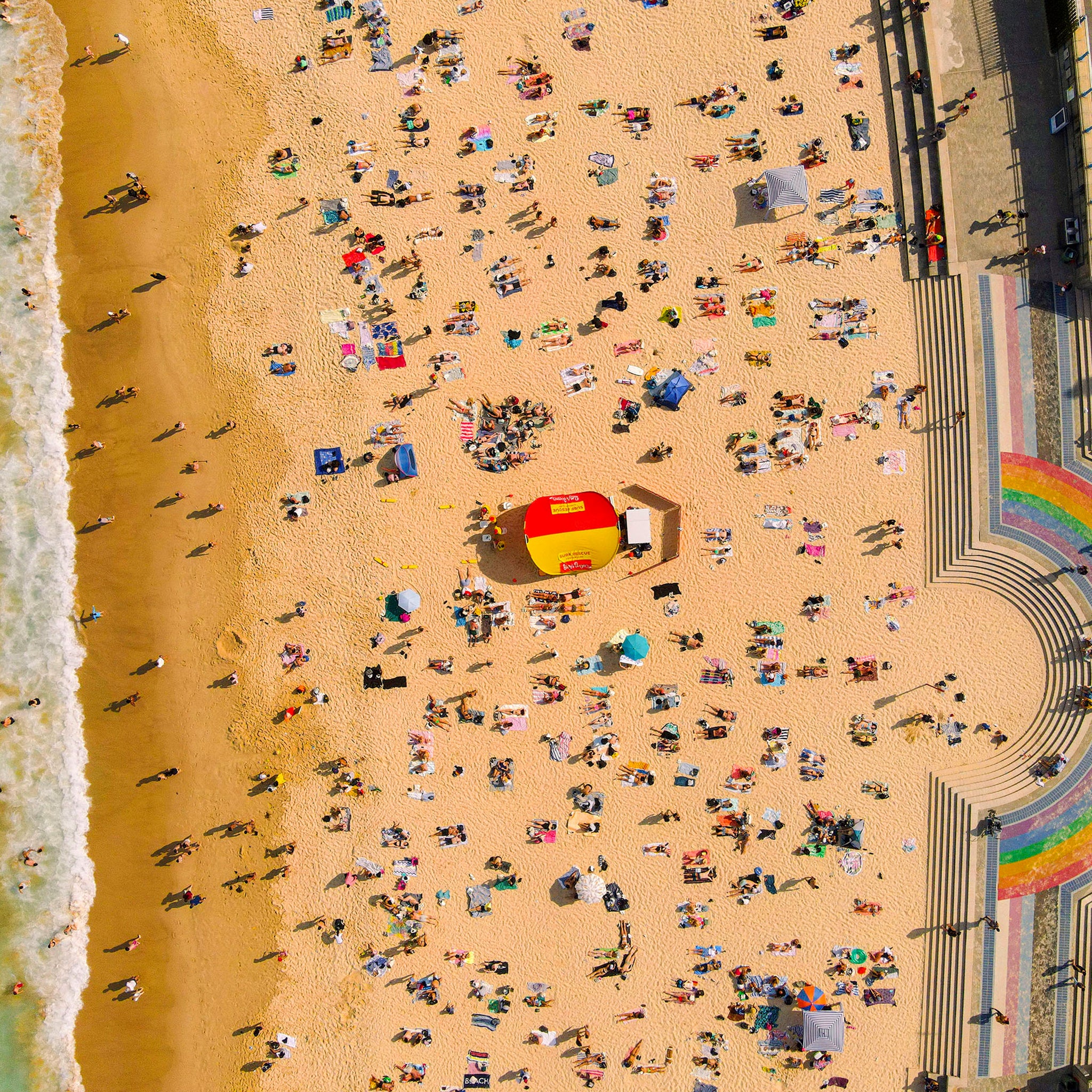 Coogee Beach on a Summers Day